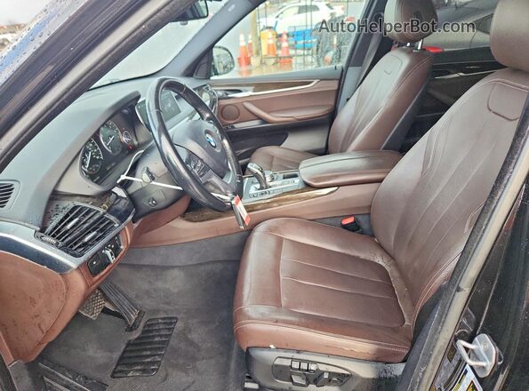 5UXKR2C51J0Z15537 2018 BMW X5 Black Vista del salpicadero