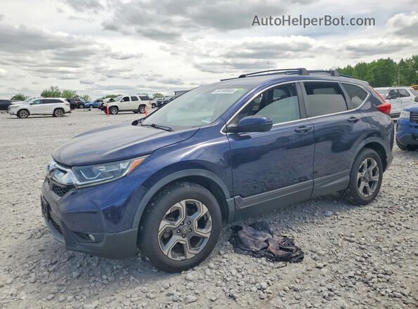 5J6RW2H81KA000995 2019 HONDA CR-V Синий Задняя левая четверть