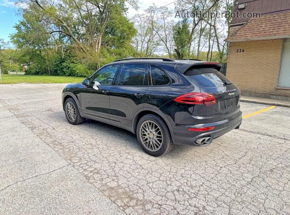 WP1AE2A29GLA17811 2016 PORSCHE CAYENNE Черный Передняя правая четверть