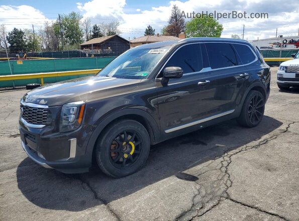 5XYP5DHC4LG004489 2020 KIA TELLURIDE Brown Tył lewy