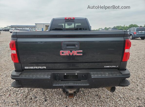 1GT42YEYXJF130861 2018 GMC SIERRA Black Widok wnętrza z przodu