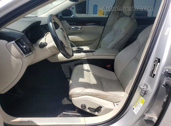 LVY982MK6JP016406 2018 VOLVO S90 Silver 