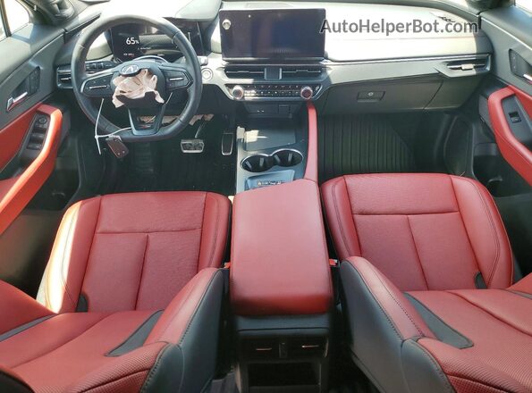 4W5KHMRKXRZ504189 2024 ACURA ZDX White Вид щитка приладів