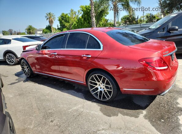 WDDZF4JB3HA204929 2017 MERCEDES-BENZ E Красный 