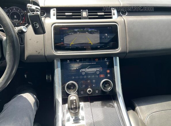 SALWZ2RE2LA882077 2020 LAND ROVER RANGE Gray Вид задньої частини салону