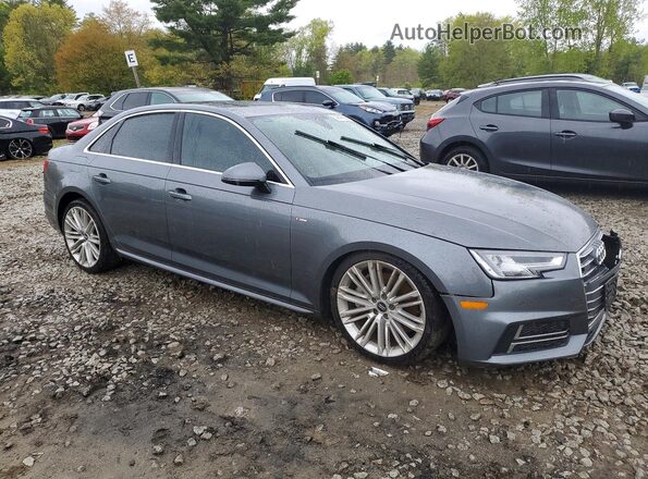 WAUENAF47HN023066 2017 AUDI A4 Gray Вид спереду