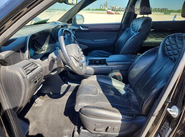 KM8R5DHE8LU108018 2020 HYUNDAI PALISADE Black Вид панелі приладів
