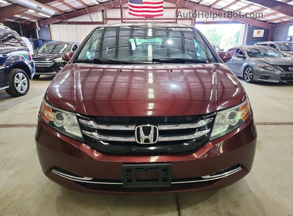 5FNRL5H6XGB122655 2016 HONDA ODYSSEY Burgundy 
