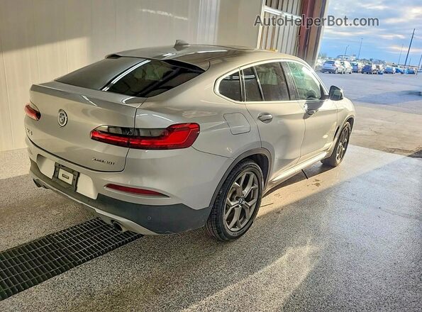 5UX2V1C06M9E06590 2021 BMW X4 Gray 