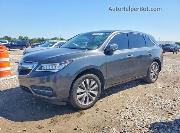 5FRYD3H47GB016299 2016 ACURA MDX Угольный 