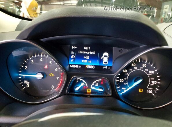 1FMCU9GD1JUA43119 2018 FORD ESCAPE Black 
