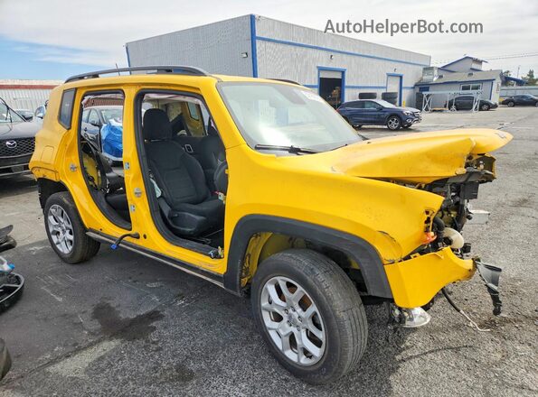 ZACCJABB3JPH84216 2018 JEEP RENEGADE Yellow Vista frontal