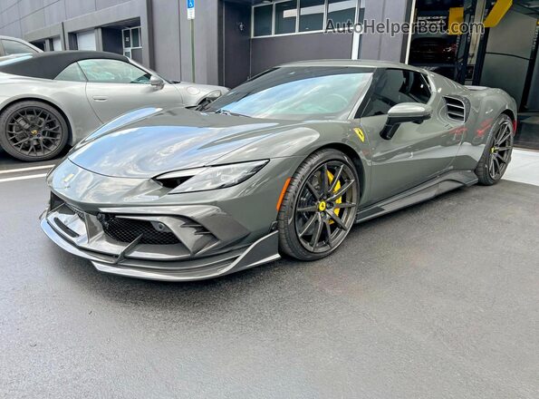 ZFF99SLA3P0294907 2023 FERRARI 296GTB Gray 