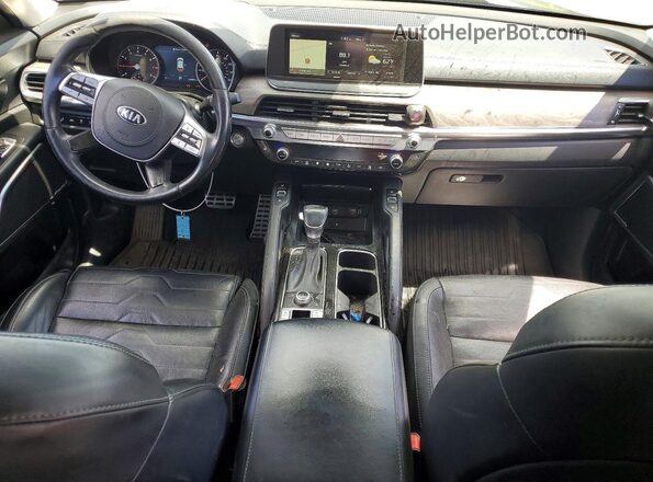 5XYP5DHC4LG004489 2020 KIA TELLURIDE Brown Widok zestawu wskaźników