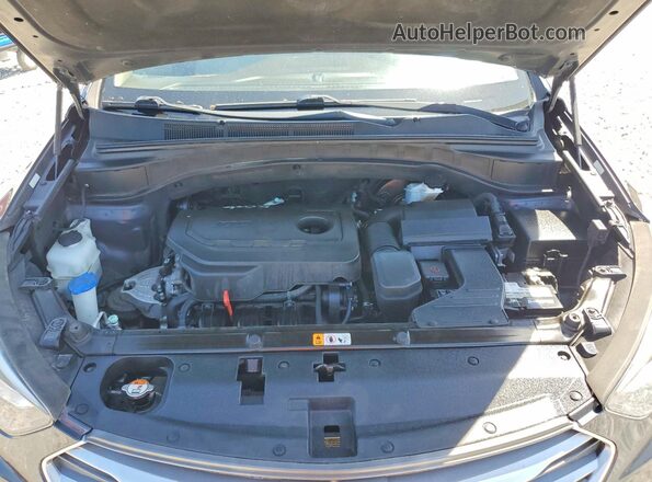 5XYZT3LB9JG572466 2018 HYUNDAI SANTA Gray 