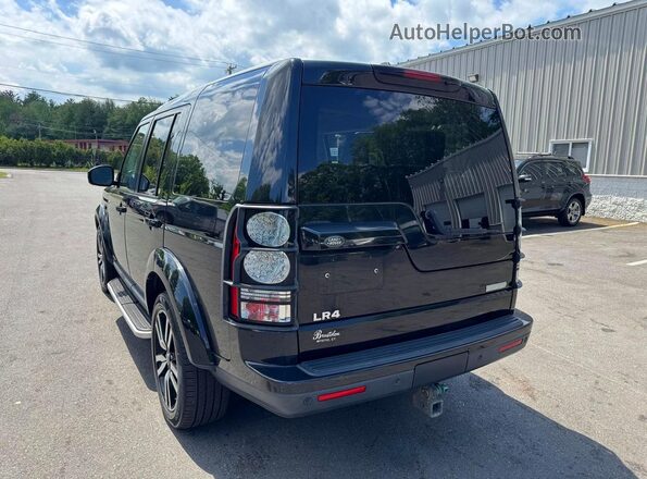 SALAK2V60GA810202 2016 LAND ROVER LR4 Черный Задняя правая четверть