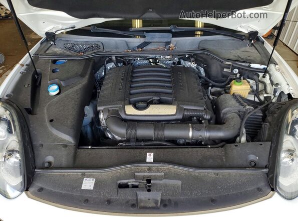 WP1AA2A22JKA07176 2018 PORSCHE CAYENNE White Vista de la etiqueta del VIN