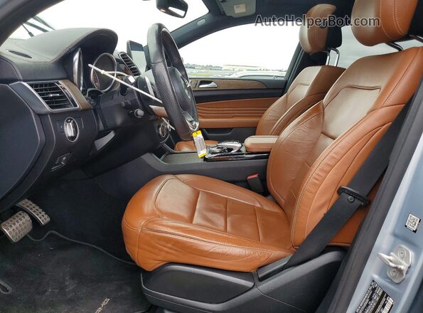 4JGED6EB3HA067703 2017 MERCEDES-BENZ GLE Blue Dashboard view