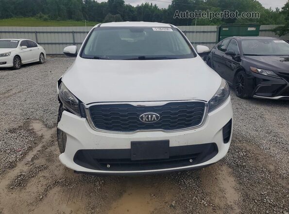 5XYPG4A51KG488450 2019 KIA SORENTO White 