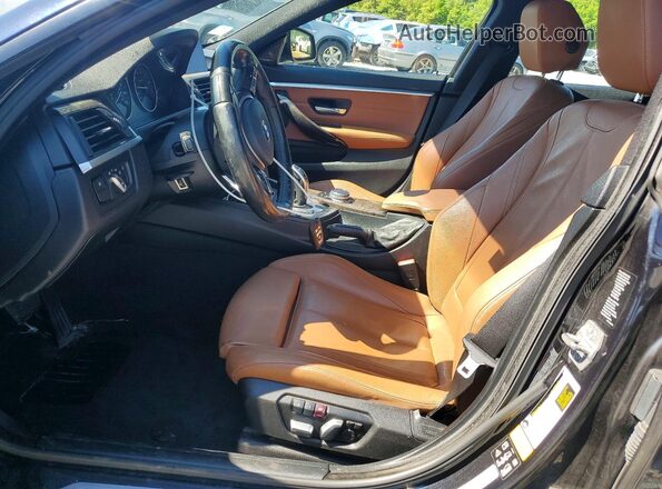 WBA4C9C55GG135848 2016 BMW 4 SERIES Blue Widok deski rozdzielczej