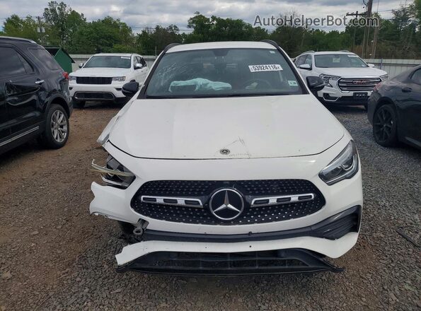 W1N4N4HB2MJ244497 2021 MERCEDES-BENZ GLA White Հետևի տեսք
