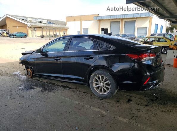 5NPE24AF3KH749620 2019 HYUNDAI SONATA Black Trasero derecho