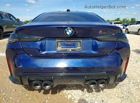 WBS43AZ05RCR90147 2024 BMW M4 Blue 