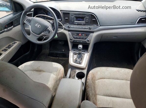 5NPD74LFXHH193616 2017 HYUNDAI ELANTRA White 