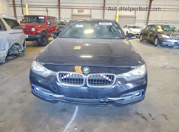 WBA8B9G33HNU56376 2017 BMW 3 SERIES Черный Вид сзади
