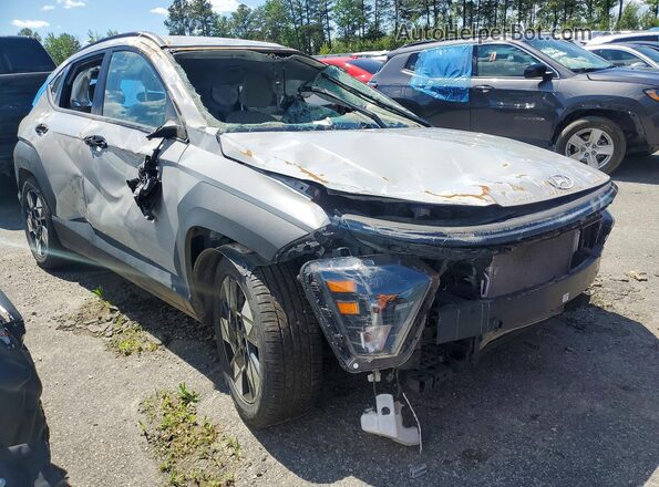 KM8HB3AB6RU119543 2024 HYUNDAI KONA Gray Widok z przodu