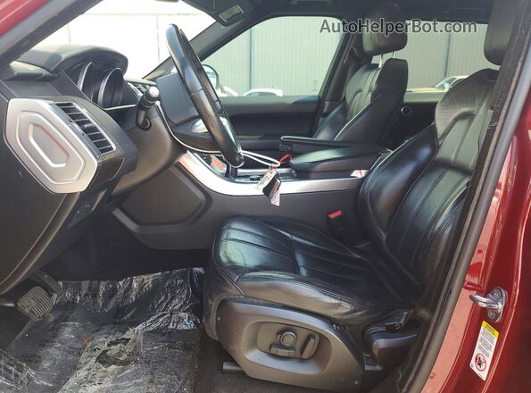 SALWR2PF5GA653586 2016 LAND ROVER RANGE ROVER Red Dashboard view