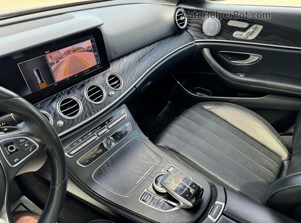 WDDZF4KB8JA356550 2018 MERCEDES-BENZ E Black Vista interior trasera