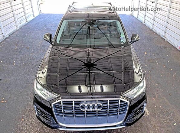 WA1AJAF77LD009152 2020 AUDI Q7 Black Вид наклейки з VIN-кодом
