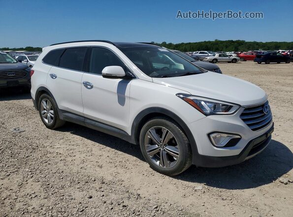 KM8SR4HF8GU134400 2016 HYUNDAI SANTA FE White 