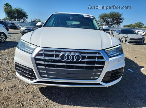 WA1ANAFY5J2135550 2018 AUDI Q5 White Vista trasera
