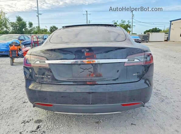 5YJSA1E28GF131971 2016 TESLA MODEL S Black Widok wnętrza z przodu