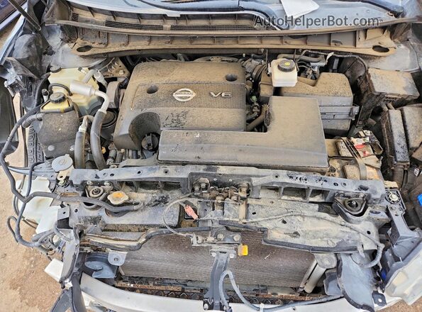 5N1AZ2MH7JN176470 2018 NISSAN MURANO Серебряный Вид подкапотного пространства