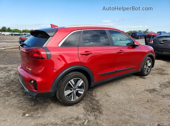 KNDCE3LC0M5462881 2021 KIA NIRO Red წინა მარჯვენა