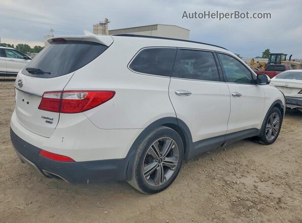 KM8SR4HF3GU164968 2016 HYUNDAI SANTA White წინა მარჯვენა