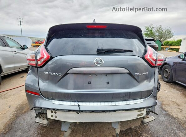 5N1AZ2MH7JN176470 2018 NISSAN MURANO Серебряный Вид сзади