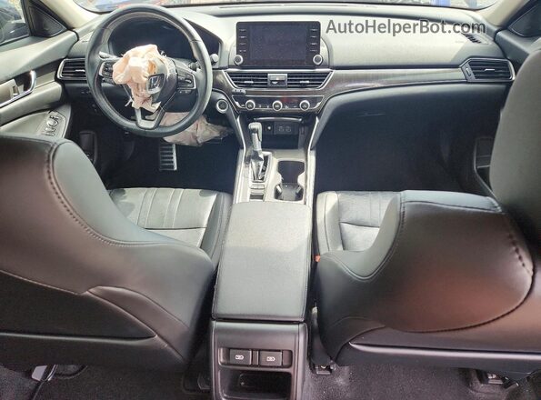 1HGCV1F46MA117906 2021 HONDA ACCORD Blue Vista del cuadro de instrumentos