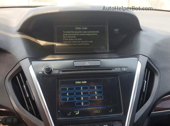 5FRYD3H47GB016299 2016 ACURA MDX Угольный 