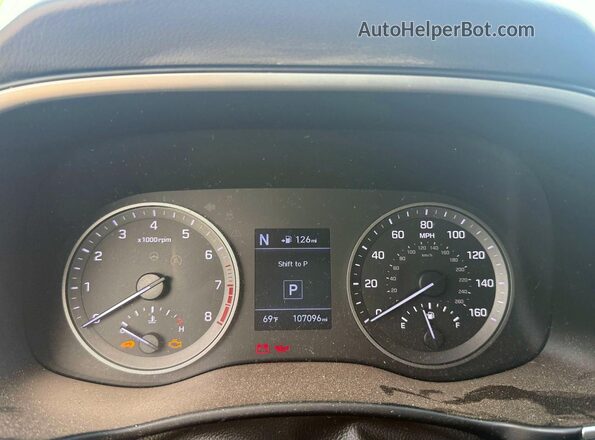 KM8J3CA47KU899073 2019 HYUNDAI TUCSON Silver 