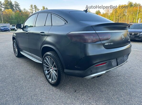 4JGED6EB6GA025301 2016 MERCEDES-BENZ GLE Черный Передняя правая четверть