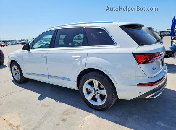 WA1AXAF72MD016963 2021 AUDI Q7 White უკანა მარჯვენა