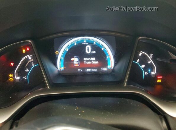 19XFC1F72HE209528 2017 HONDA CIVIC Gray Вид задніх сидінь