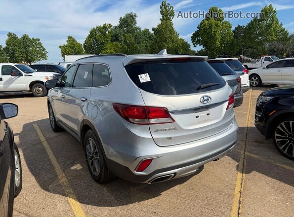 KM8SMDHF3HU179406 2017 HYUNDAI SANTA Silver 