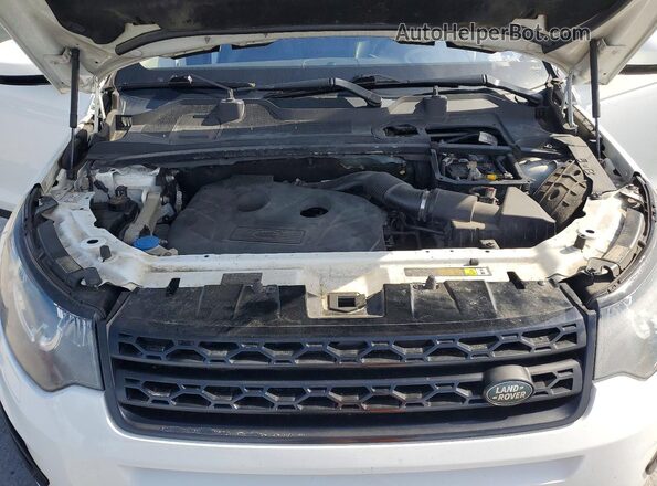 SALCP2BG3HH635430 2017 LAND ROVER DISCOVERY White VIN კოდის სტიკერის ხედი