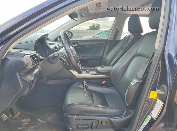 JTHBA1D25K5093643 2019 LEXUS IS Blue Dashboard view
