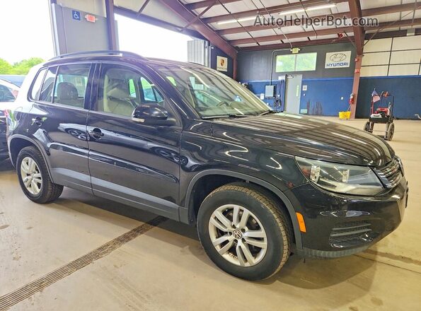 WVGBV7AXXHK000324 2017 VOLKSWAGEN TIGUAN Черный Вид спереди